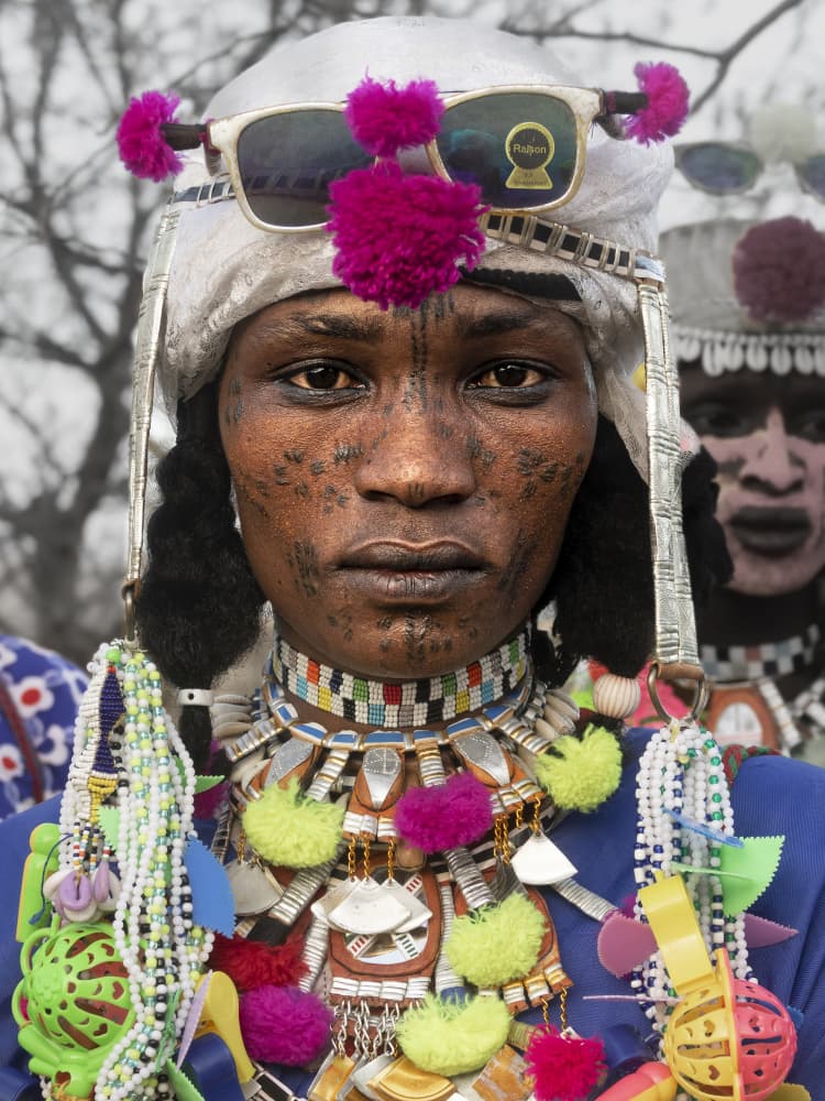 Ornate Gerewol Woman by Elena Molina — canvas wall art
