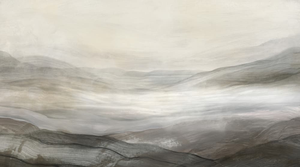 Mountain View by Dan Hobday — canvas wall art