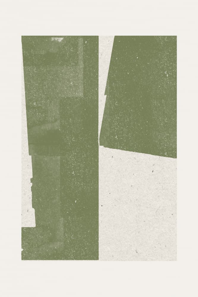 Muted Geometrics by THE MIUUS STUDIO — canvas wall art