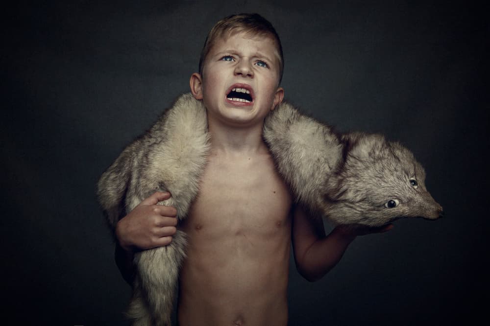 Say no to fur by Monika Vanhercke — canvas wall art