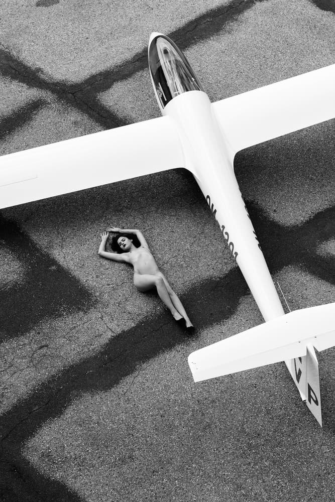 Nude Figure Glider Runway