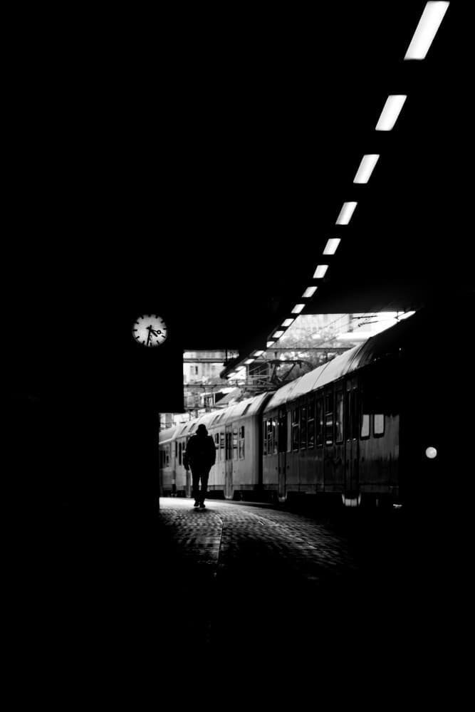 Walking Towards Light by Fernando Coelho — canvas wall art