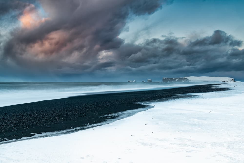 Dramatic Winter Coastline by Luigi Ruoppolo — canvas wall art