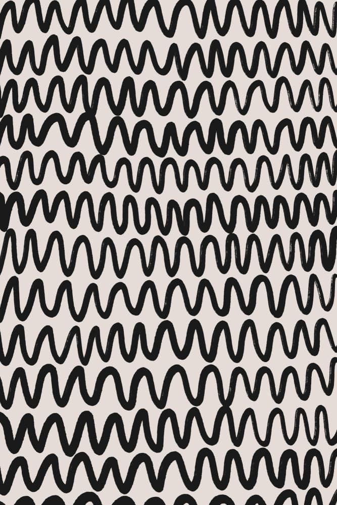 Wavy Rhythms by Treechild — canvas wall art