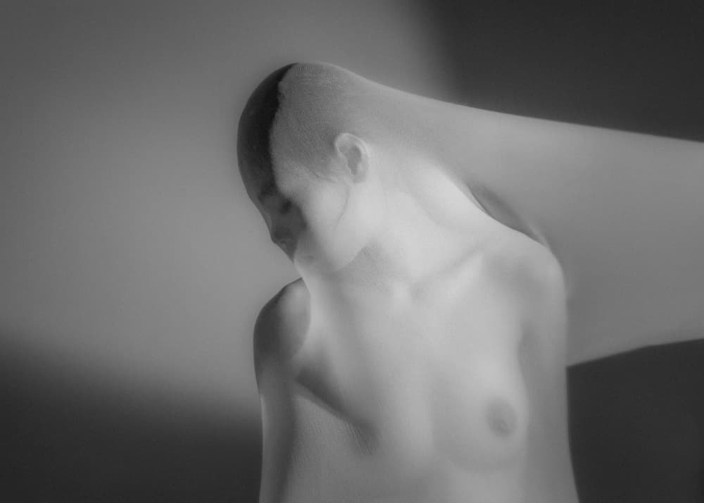 Veiled Female Form by ADIREK M — canvas wall art