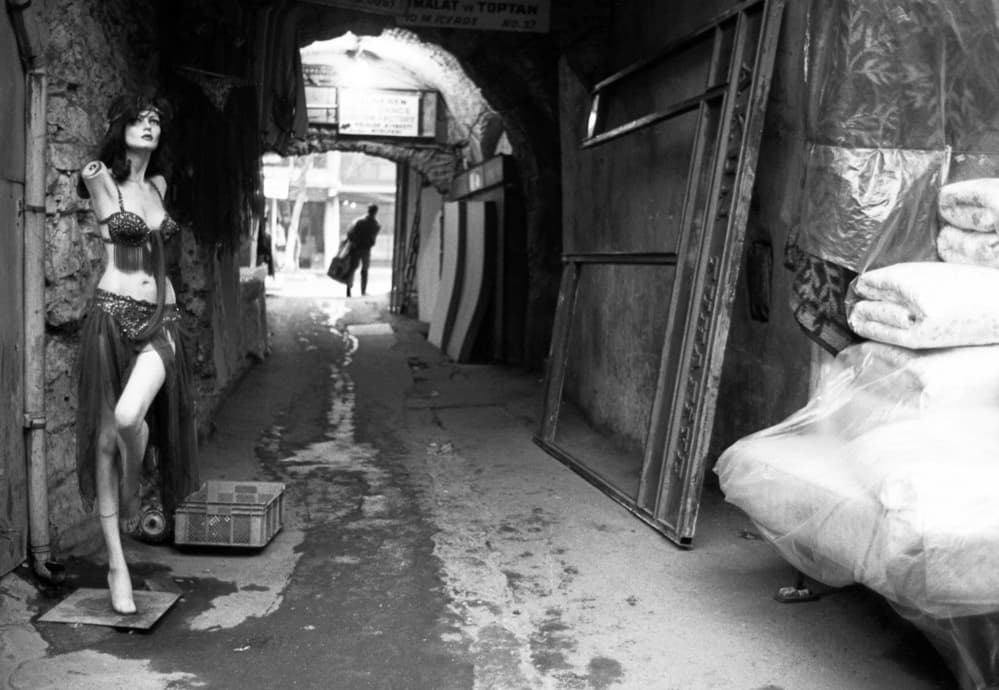 Dark Alley Mannequin by Dieter Matthes — canvas wall art