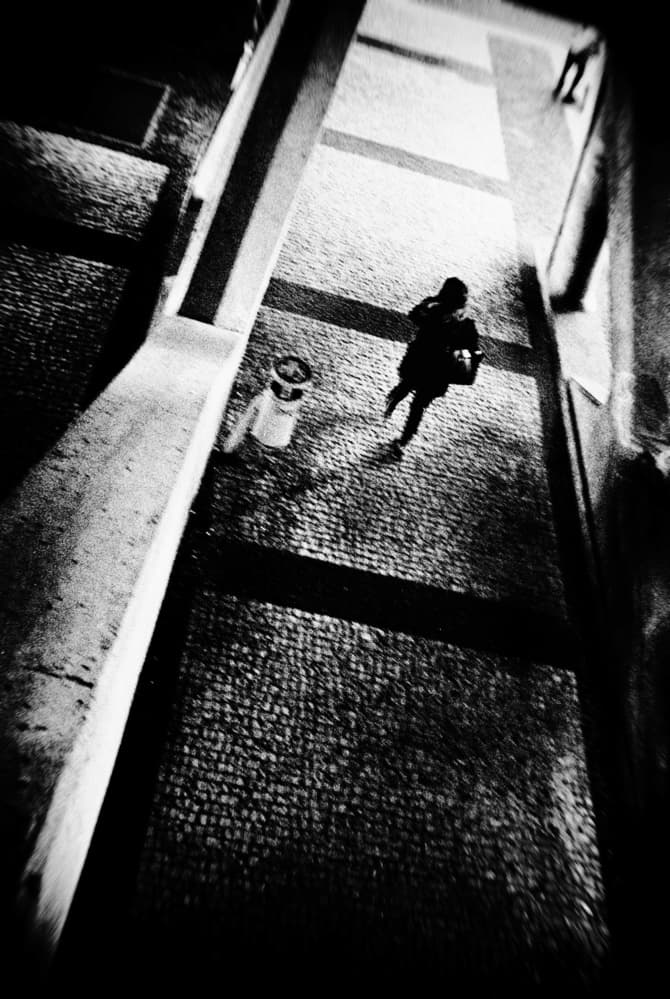 Urban Shadow Walker by Rui Correia — canvas wall art