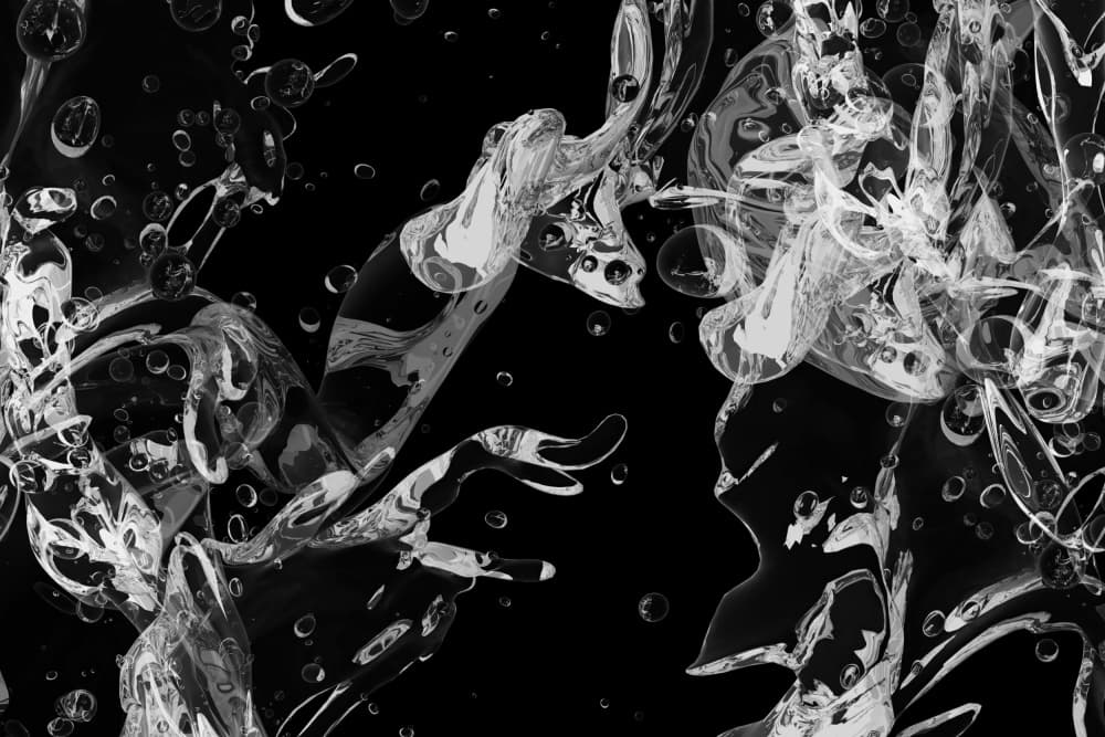Abstract Fluid Motion by Rafal Kulik — canvas wall art