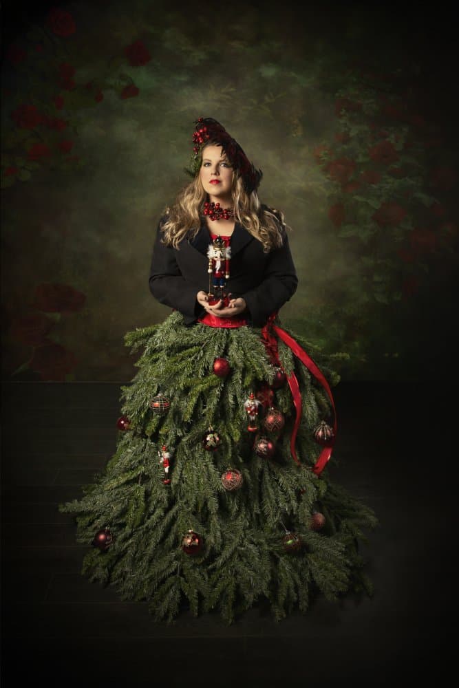 Christmas Tree Gown by Carola Kayen-Mouthaan — canvas wall art