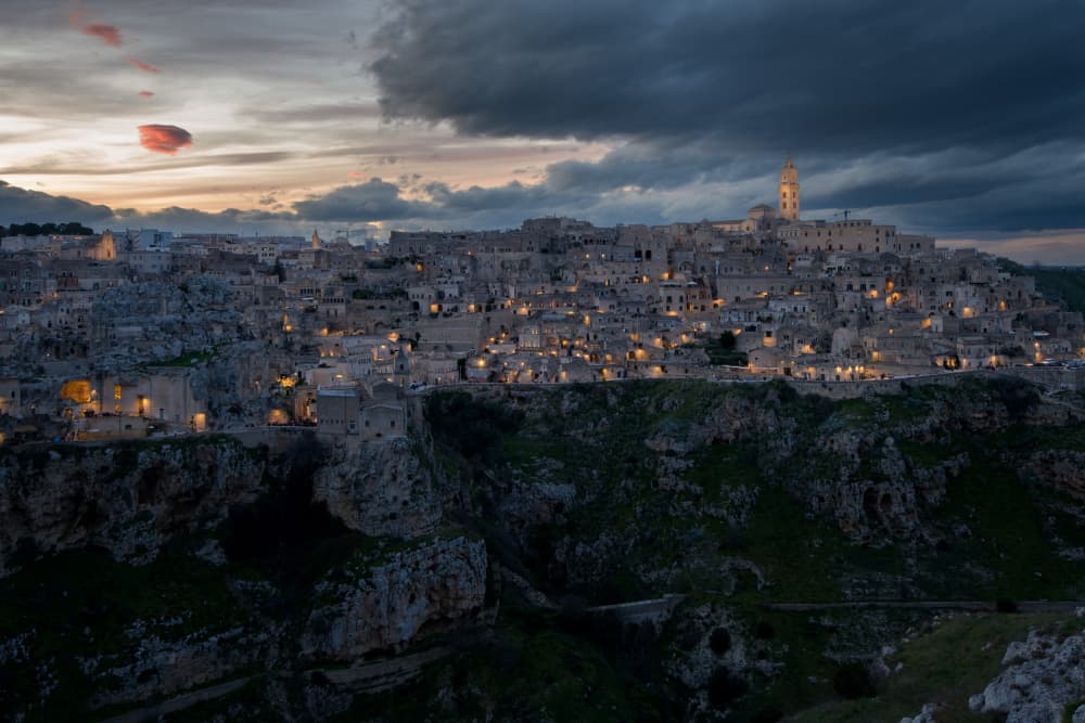 Dusk Over Ancient City by Marco Galimberti — canvas wall art
