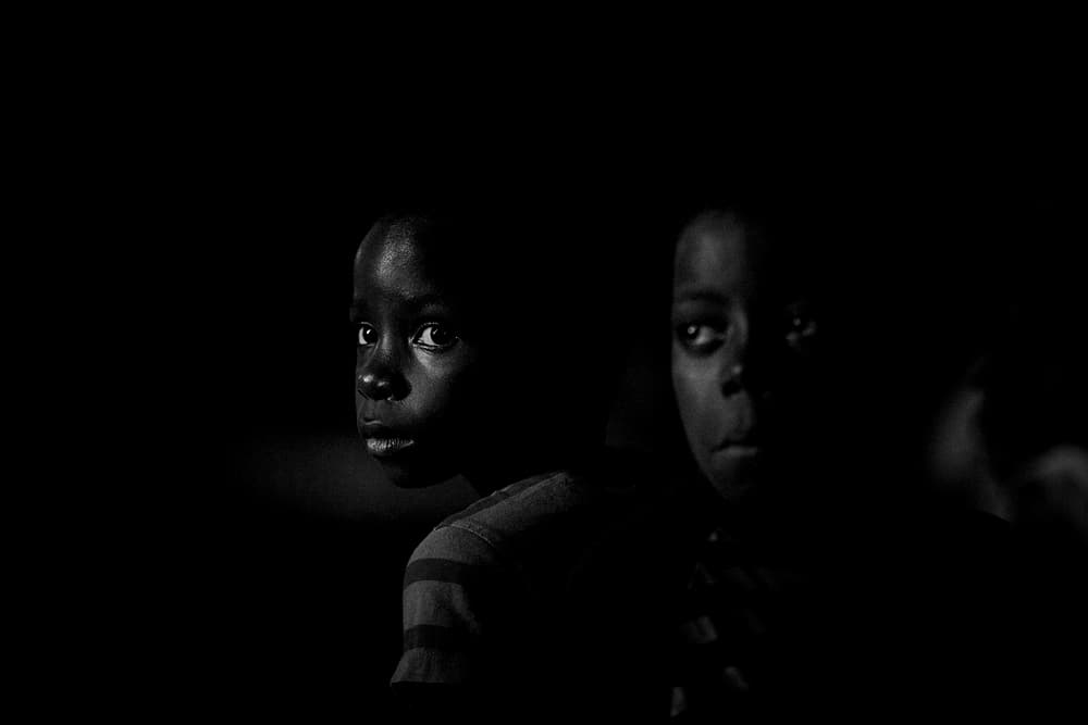 Shadowed Faces by Luís Godinho — canvas wall art