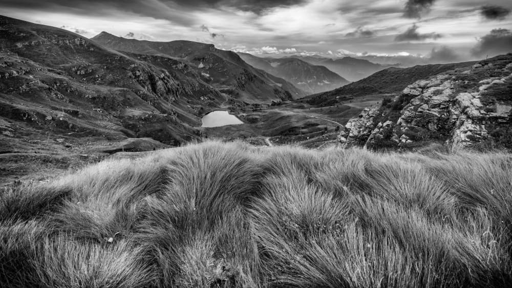 Dramatic Mountain Valley by Aleš Klabus — canvas wall art