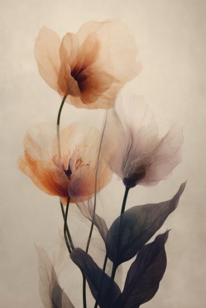 Ethereal Blossoms by Treechild — canvas wall art