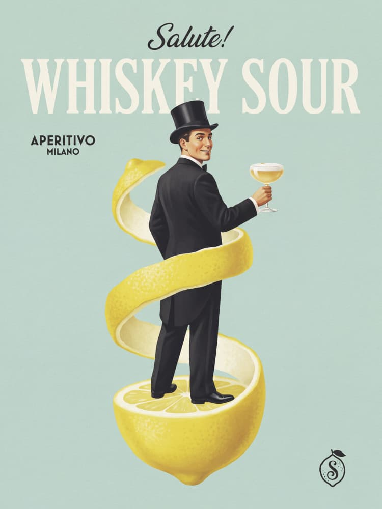 Classic Whiskey Sour Gentleman