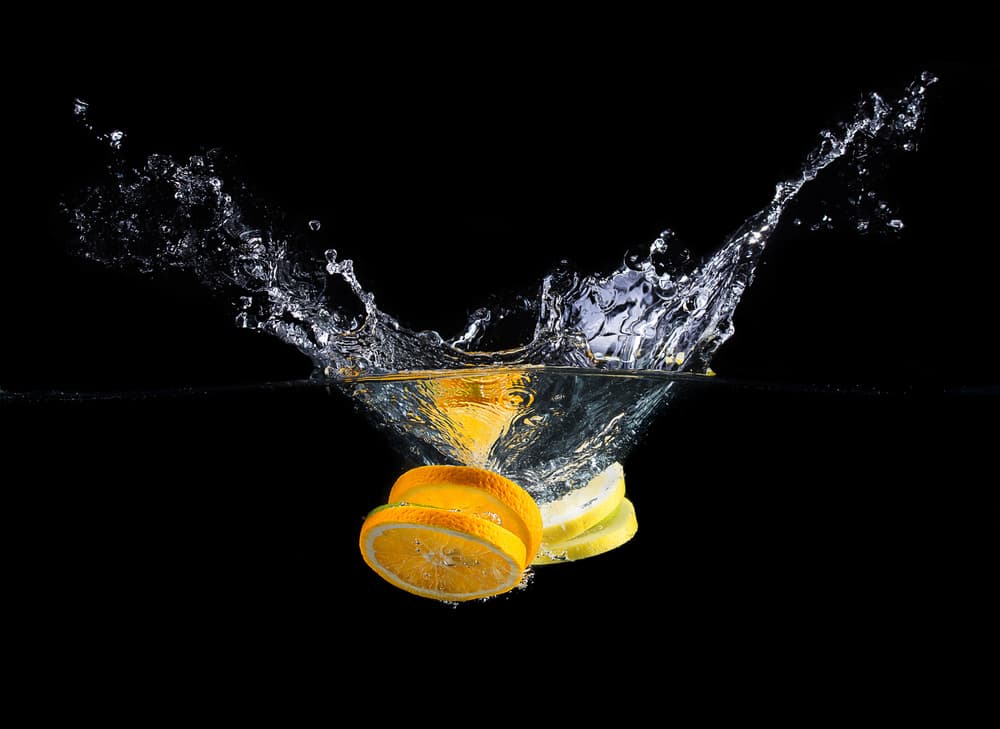 Fresh Citrus Splash by Mogyorosi Stefan — canvas wall art