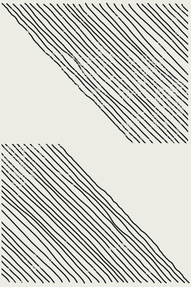 Textured Abstract Lines by jay stanley — canvas wall art