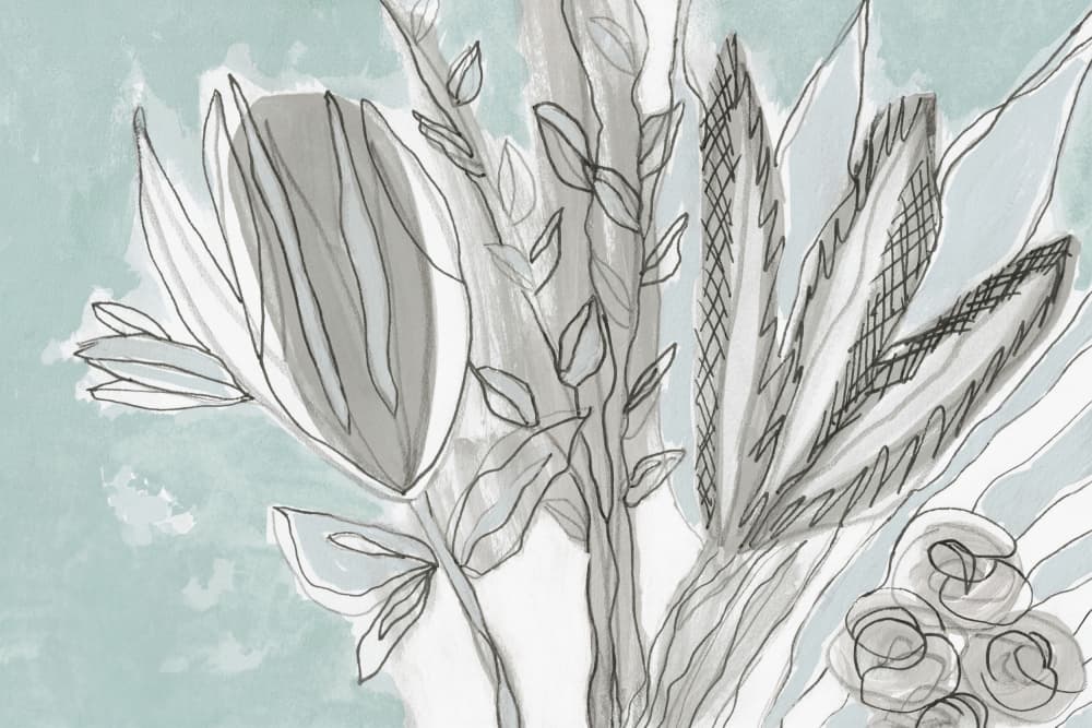 Soft Botanical Abstract