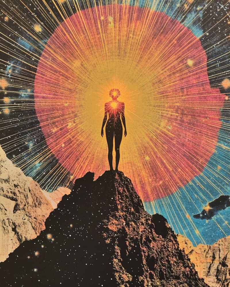 Inner Light Peak by Samantha Hearn — canvas wall art