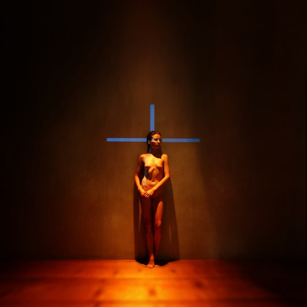 Sacred Nude Woman by Yaroslav Vasiliev-Apostol — canvas wall art