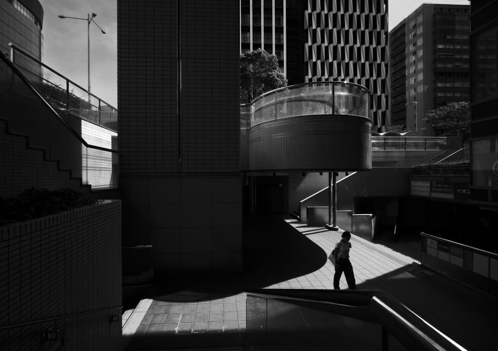 City Light and Shadow by Yasuhiro Takachi — canvas wall art