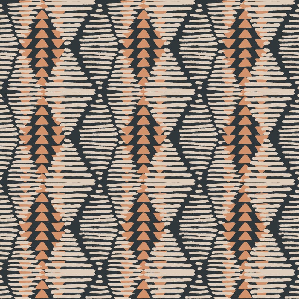 Geometric Tribal Pattern by Gemma Bardot — canvas wall art