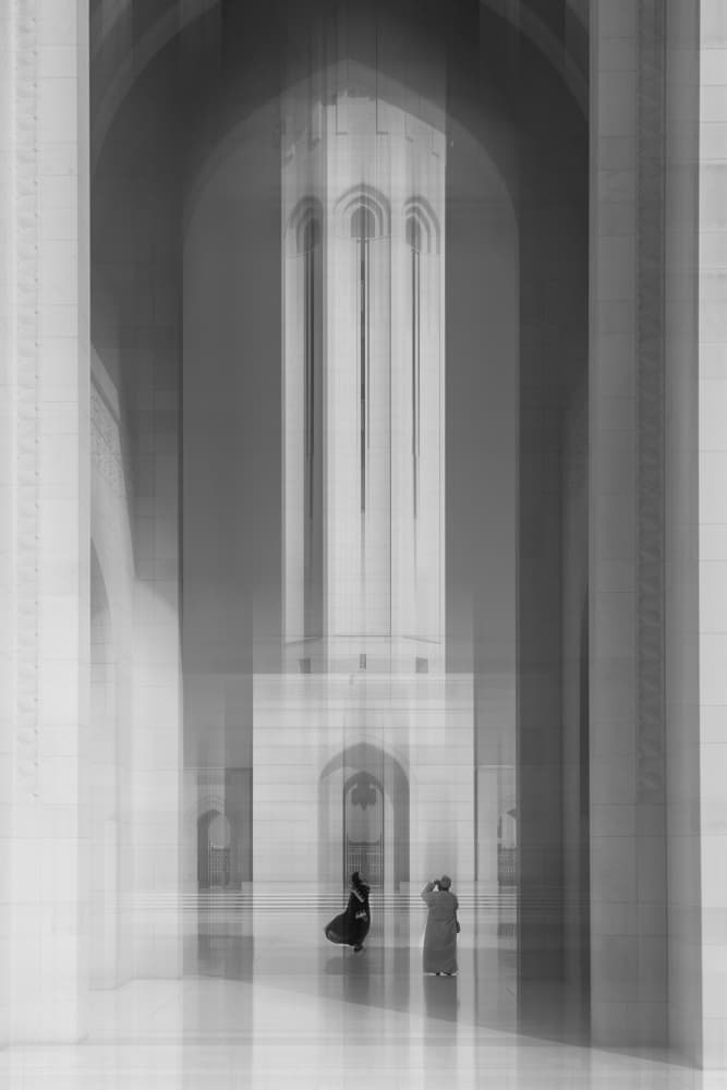 Grand Mosque Movement by Dieter Reichelt — canvas wall art