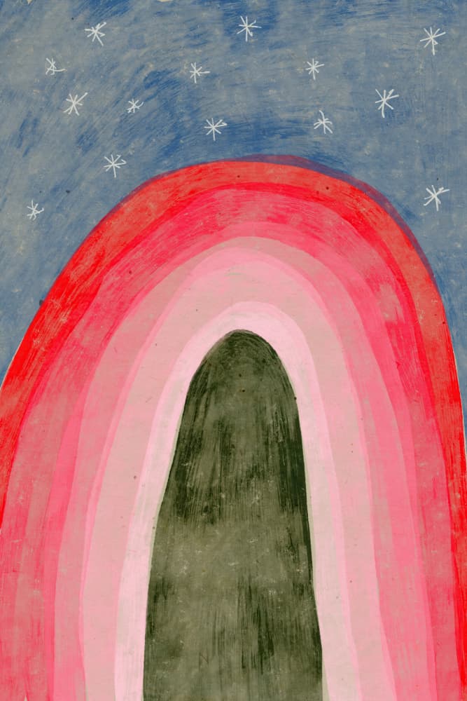 Night portal by Treechild — canvas wall art