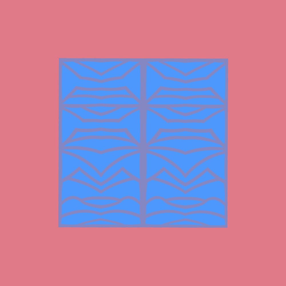 Symmetrical Abstract Pattern by Vivian Kim — canvas wall art