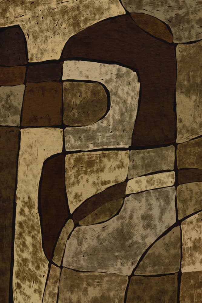 Earthy Labyrinth by Treechild — canvas wall art