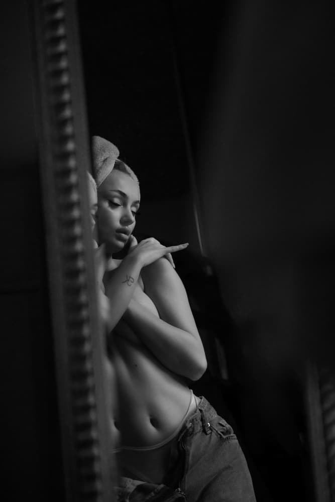 Pensive Reflection by Chris Bos — canvas wall art