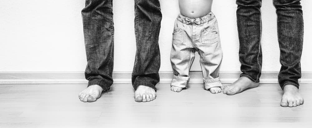 First Steps Together by Burghard Nitzschmann — canvas wall art