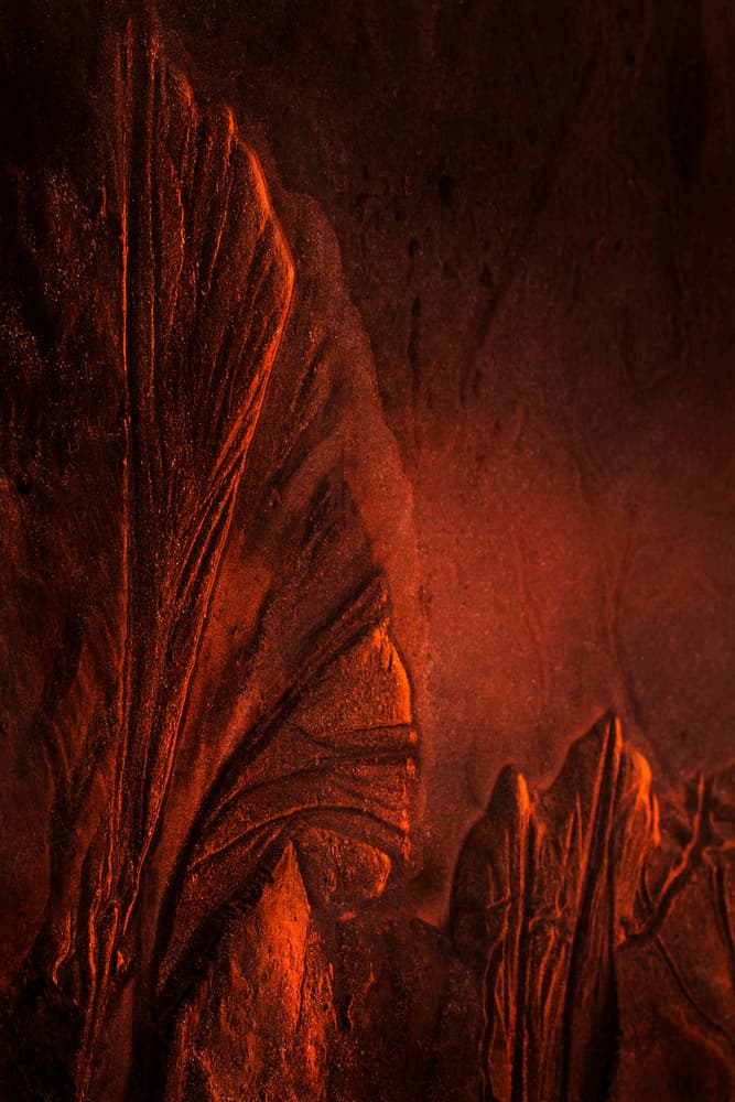 Molten Earth Textures by Johanes Januar — canvas wall art