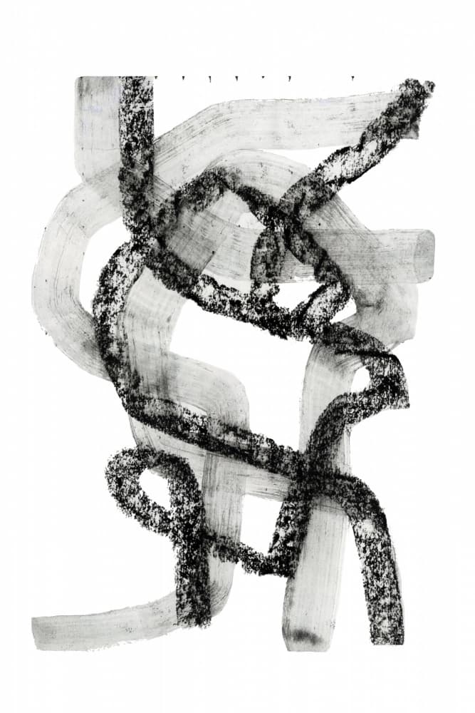 Dynamic Charcoal Strokes by cartissi — canvas wall art