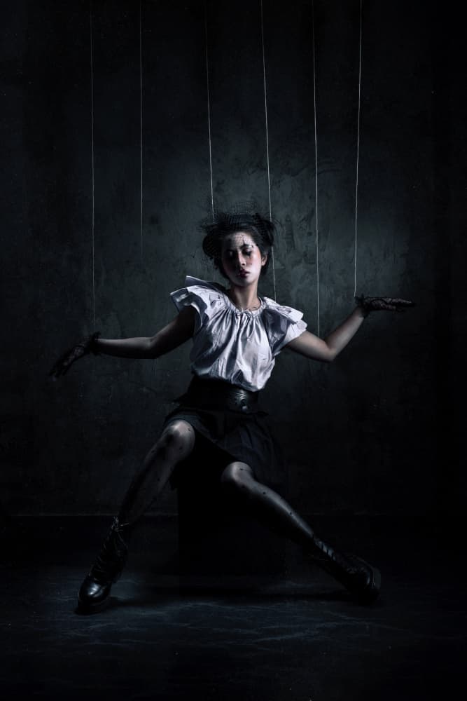 Dramatic Puppet Figure by Heru Sungkono — canvas wall art