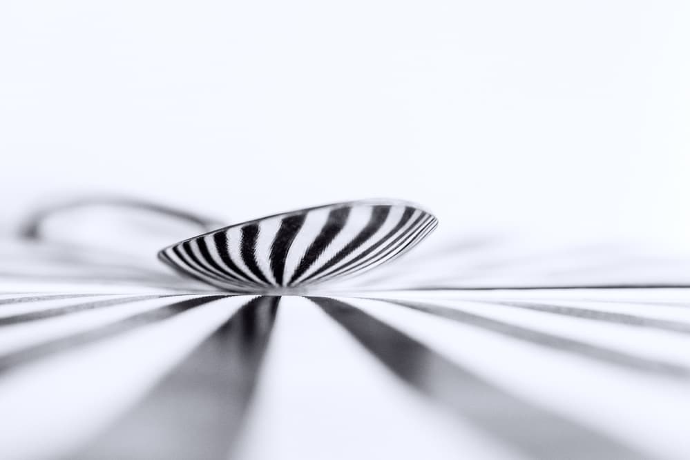 Optical Spoon Illusion by Giorgio Toniolo — canvas wall art