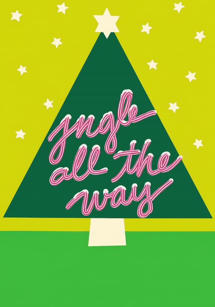 Jingle All The Way by Neetesh Kumar — canvas wall art