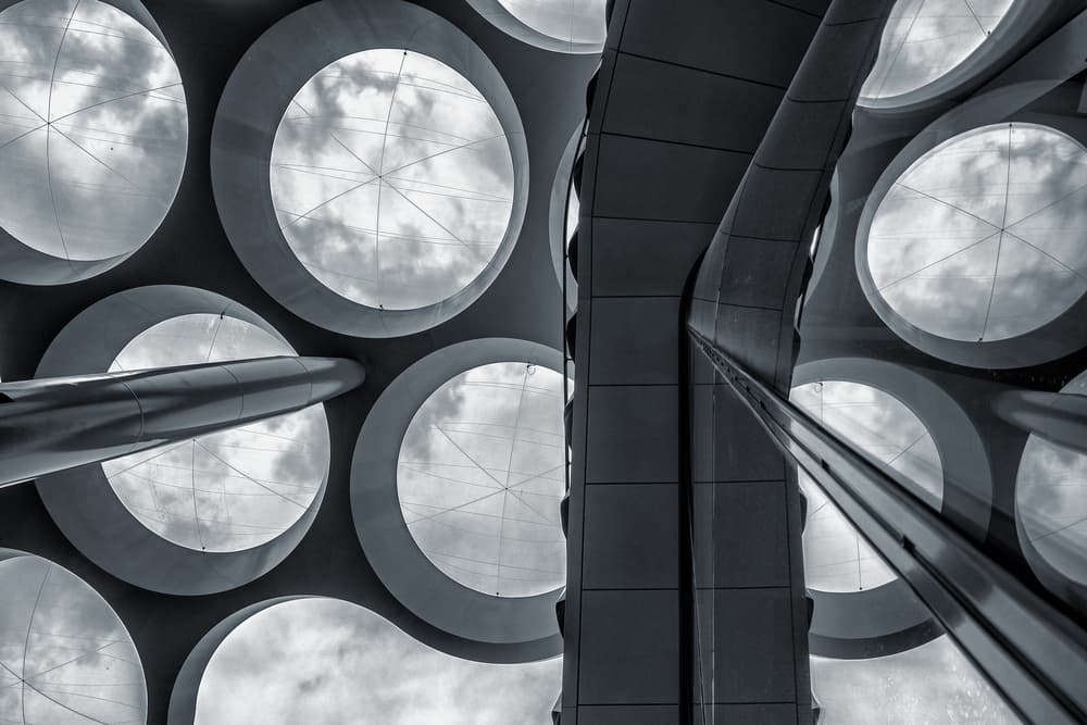 Modern Ceiling Skylights by Henk van Maastricht — canvas wall art