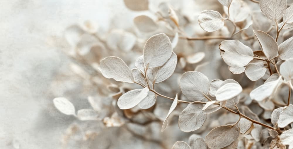 Ethereal Leaves by Treechild — canvas wall art