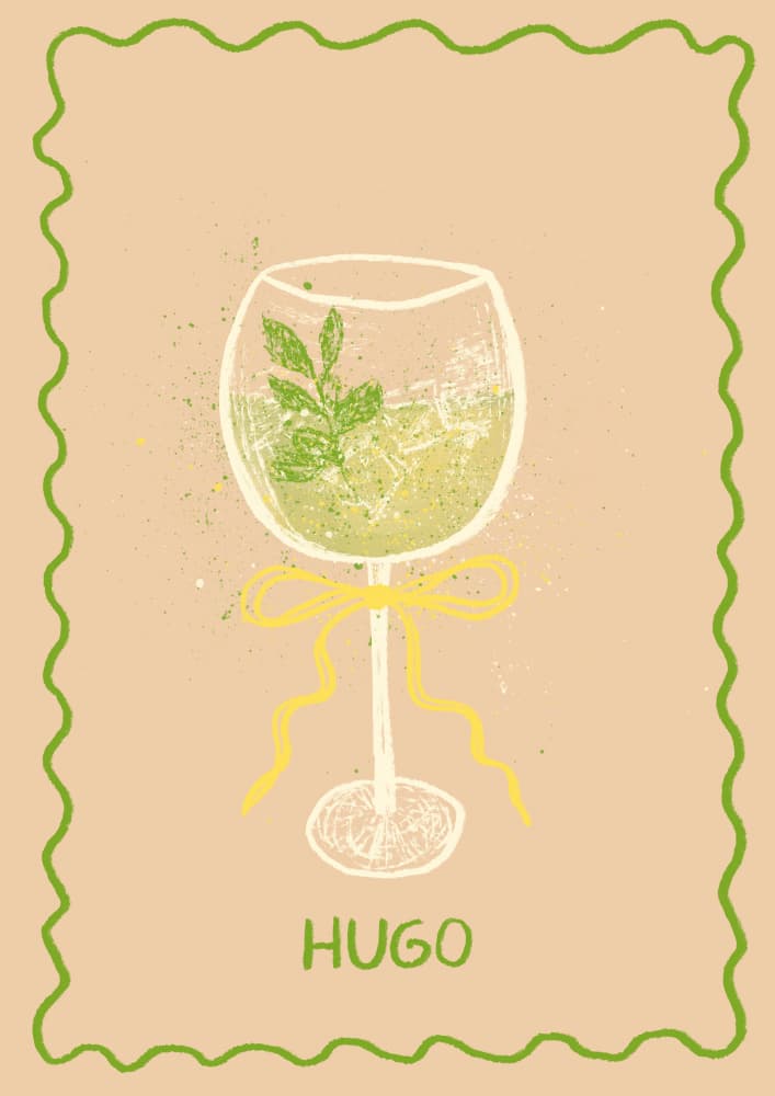Refreshing Hugo Spritz