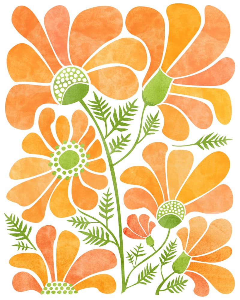 Sunflowers 3 by Kristian Gallagher — canvas wall art