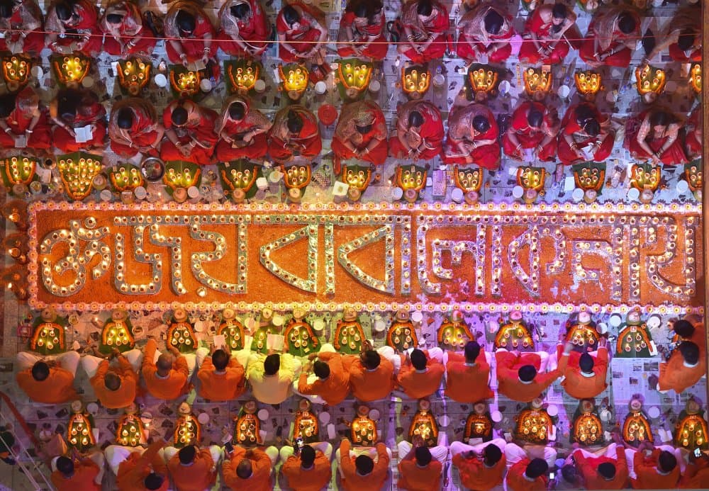 Shubho Noboborsho Celebration by Anindita Roy — canvas wall art