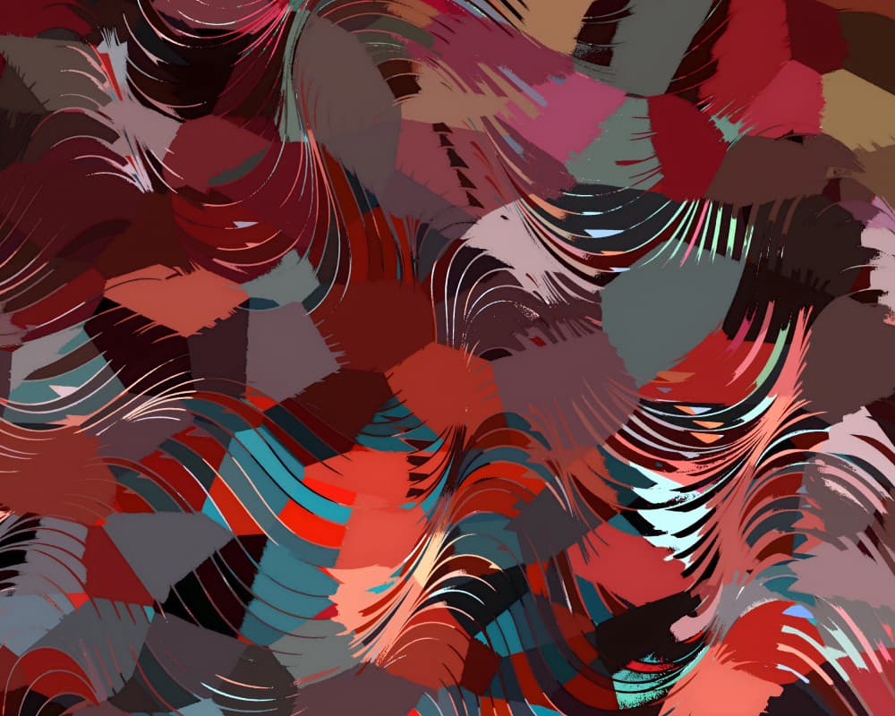 Dynamic Color Flow by Uma Gokhale — canvas wall art
