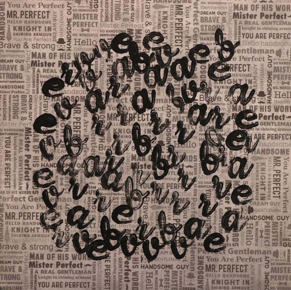 You Are Brave by Santhosh ch — canvas wall art
