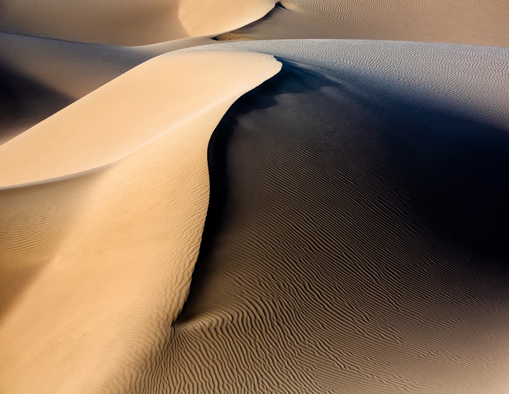 Abstract Sand Dunes by Mohammadreza Momeni — canvas wall art