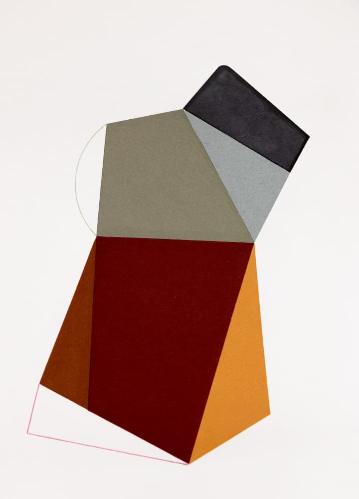 Geometric Color Forms by Ildefonso Martín — canvas wall art