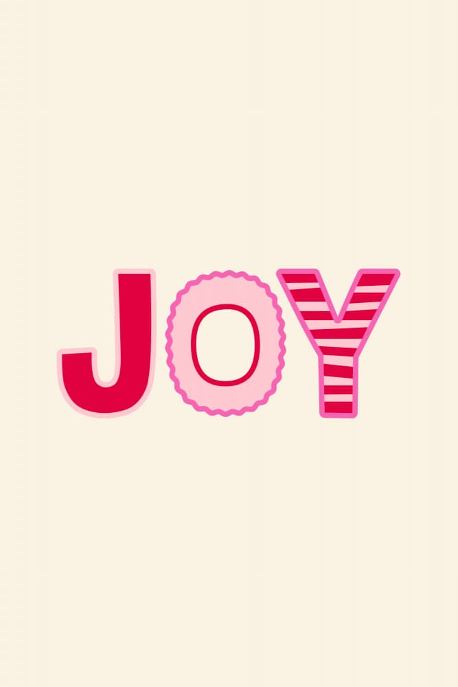Sweet Pink Joy by Karen Menzenbach — canvas wall art