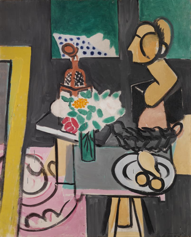 Henri Matisse's Still Life With Gourds (nature Morte Aux Coloquintes) (1916) by Henri Matisse — canvas wall art