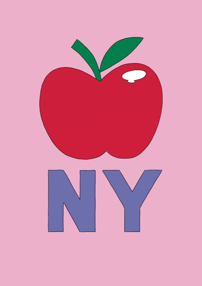 Big Apple New York by Robert Farkas — canvas wall art