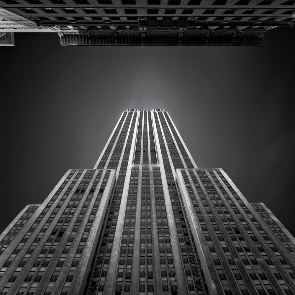 Empire State building by Ahmed Thabet — canvas wall art