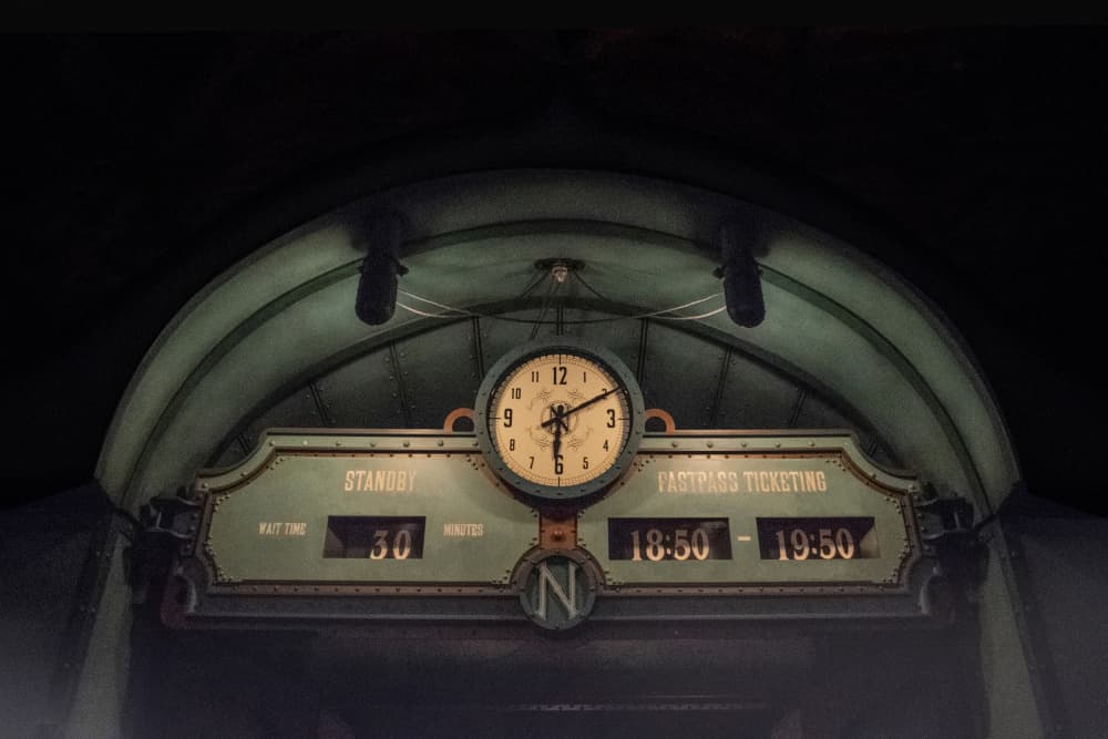Vintage Station Clock by Keisuke Togawa — canvas wall art